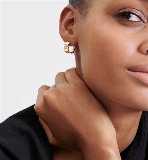 miss dior earrings|Miss Dior Earrings Gold.